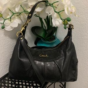Black Coach Purse/Crossbody Bag